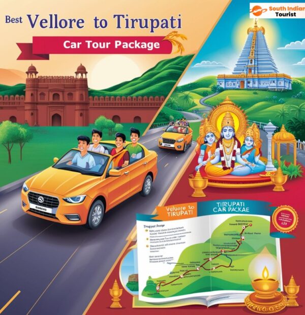 Best Vellore to Tirupati Car Tour Package with South Indian Tourist